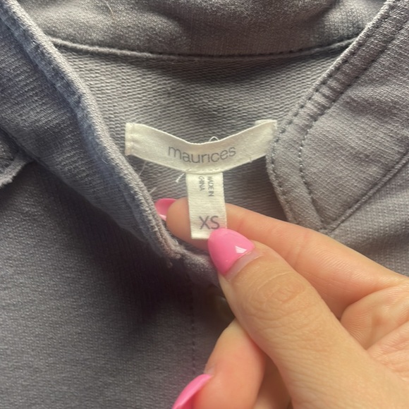 Maurices peplum jacket - Picture 2 of 3